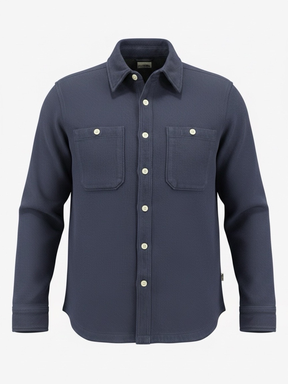 The North Face Men’s L Navy Heavyweight Button Down Overshirt Shacket